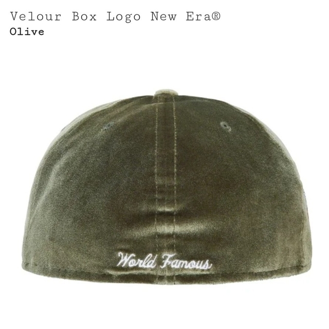⭐Supreme Velour Box Log  New Era 71/2⭐新品 4