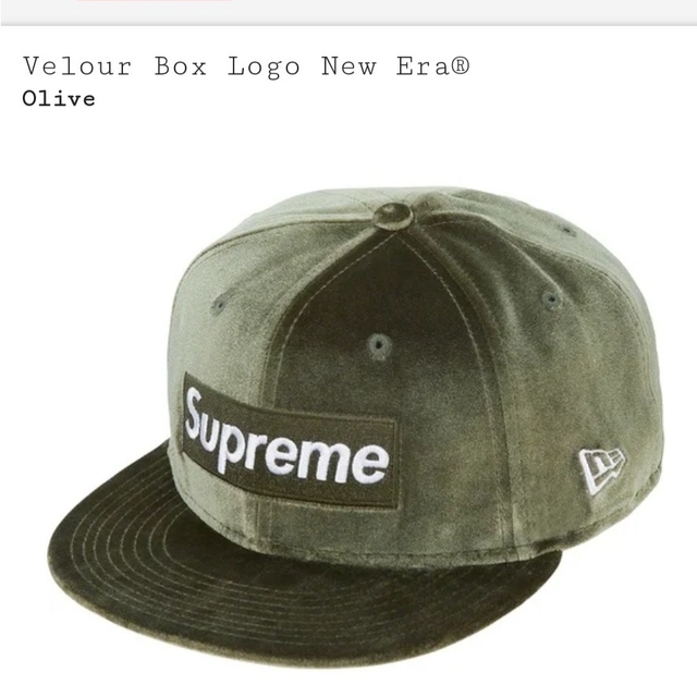 ⭐Supreme Velour Box Log  New Era 71/2⭐新品 3