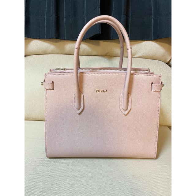 福袋セール 【美品】FURLA フルラ☺︎ショルダーバッグ ピン 2way