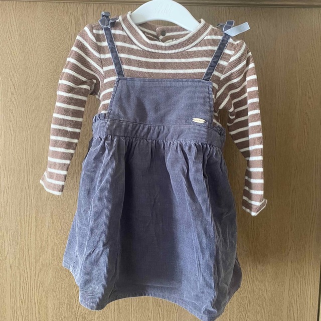 petit main(プティマイン)のpetit main ワンピース　90サイズ キッズ/ベビー/マタニティのキッズ服女の子用(90cm~)(ワンピース)の商品写真