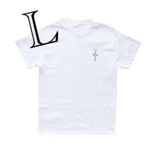 Travis Scott CJ T-Shirt White 一枚　L(Tシャツ/カットソー(半袖/袖なし))