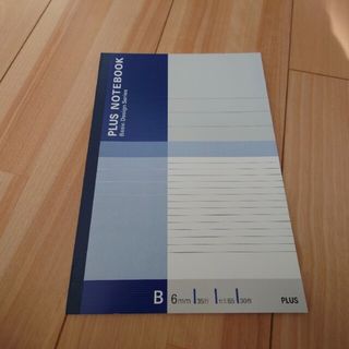 プラス(PLUS)のノート7冊セット セミB5(6号)B罫30枚(ノート/メモ帳/ふせん)