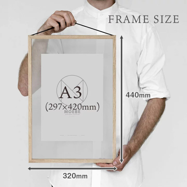 MOEBE｜FRAME A3  オーク