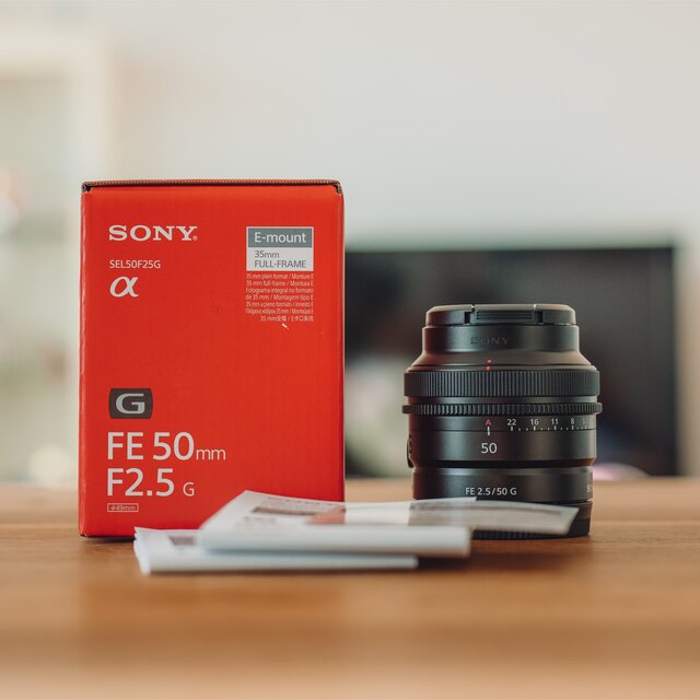 SONY FE 50mm F2.5 G SEL50F25G 単焦点 美品