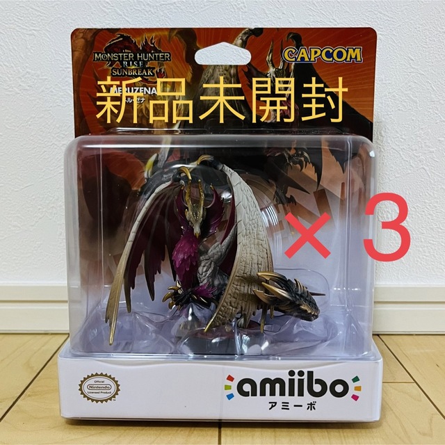 【3個セット】amiibo メル・ゼナ【モンスターハンターライズ：サンブレイク】Nintendo