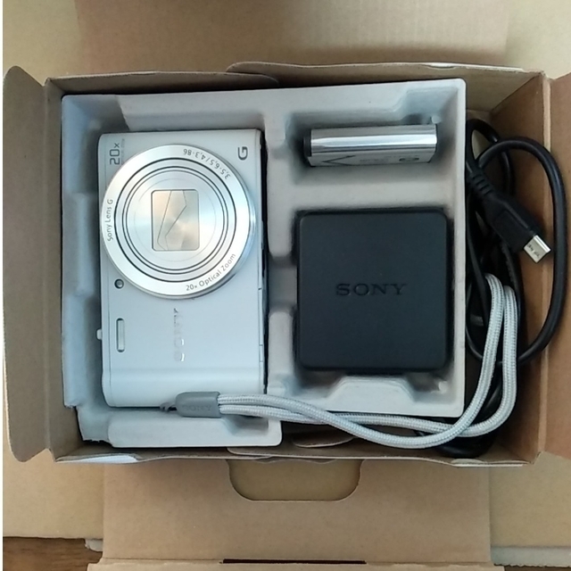 SONY Cyber-shot DSC-WX300(B) 付属品+おまけ