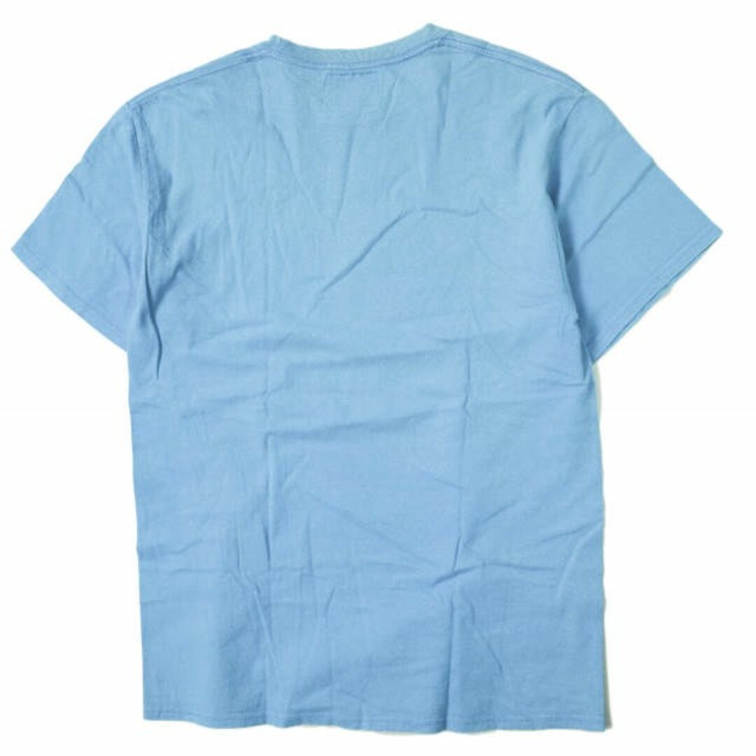 NOTHIN' SPECIAL ナッシンスペシャル 18SS ICE CREAM T-shirts アイスクリーム プリントクルーネックTシャツ M ブルー 半袖 トップス【中古】【NOTHIN' SPECIAL】 メンズのトップス(Tシャツ/カットソー(半袖/袖なし))の商品写真