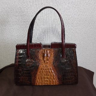 14000円特注モデル メーカー ワニ革バック ファッション/小物 センスが