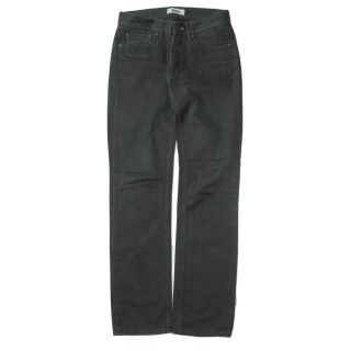 限定数のみ ACNE ブラックストレッチデニム シルバー×ブラック | www