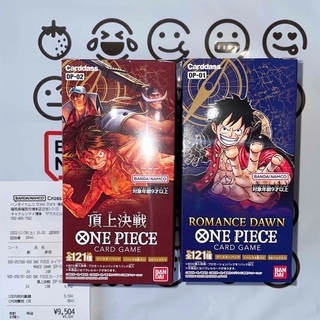 ONE PIECE - ワンピースカードゲーム　頂上決戦　ロマンスドーン　各1box