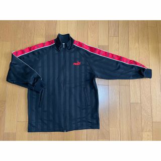 プーマ(PUMA)の140-k プーマ　PUMA ジャージ上　ブラック(ジャケット/上着)