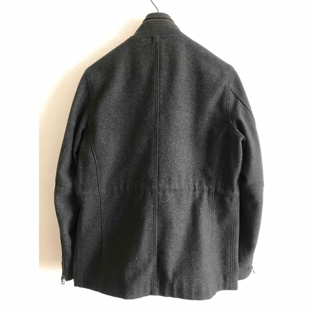 AVIREX(アヴィレックス)のAVIREX WOOL KNITS M-65 JACKET  グレーLサイズ メンズのジャケット/アウター(ミリタリージャケット)の商品写真