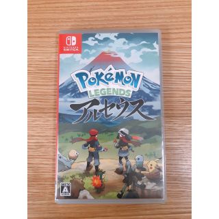 ニンテンドウ(任天堂)の【最終値下】PokemonLEGENDS アルセウスSwitchソフト ポケカ付(家庭用ゲームソフト)