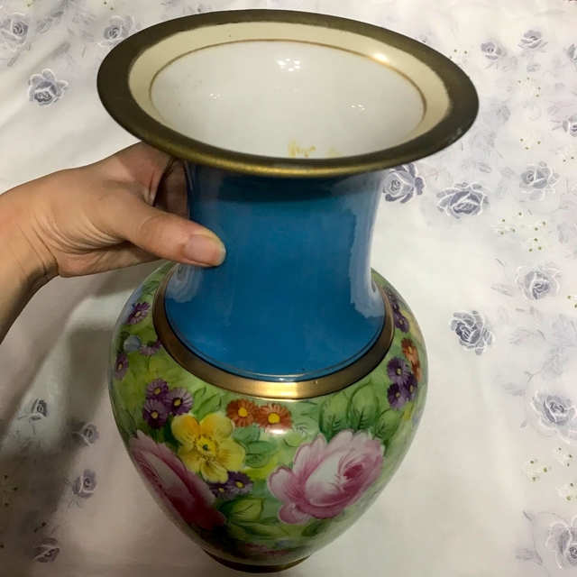 Noritake(ノリタケ)の1911製 オールドノリタケ 花瓶 インテリア/住まい/日用品のインテリア小物(花瓶)の商品写真