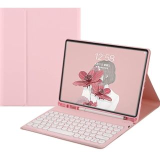 ギャラクシー(Galaxy)のGalaxy　Tab S8+　キーボード　ピンク(タブレット)