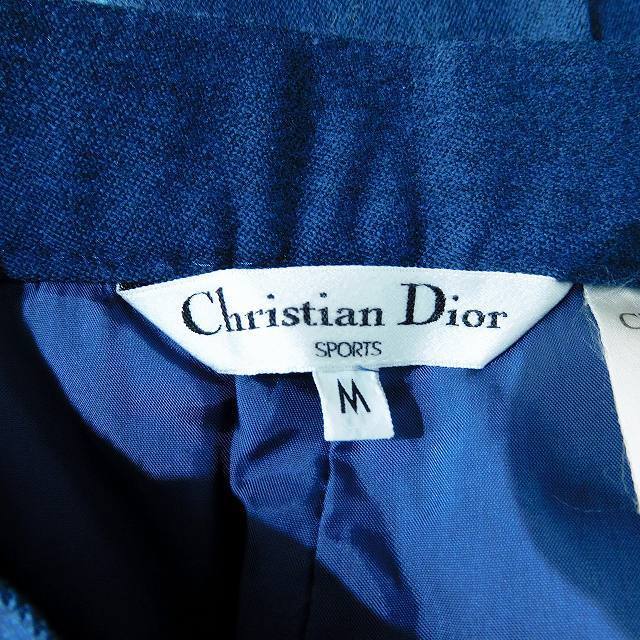 Christian Dior(クリスチャンディオール)のクリスチャンディオール SPORTS ハーフパンツ ショート チェック S 紺 レディースのパンツ(ショートパンツ)の商品写真