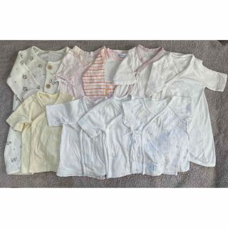 ファミリア(familiar)のファミリア・ユニクロベビー服　肌着9点セット新生児用　(肌着/下着)