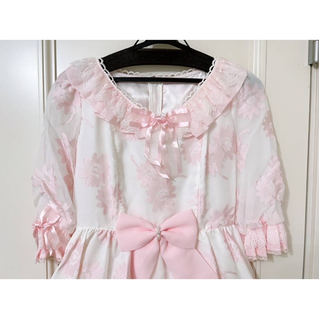 Angelic Pretty(アンジェリックプリティー)の★Angelic Pretty Elegant Floraワンピース★フラワー  レディースのワンピース(ひざ丈ワンピース)の商品写真