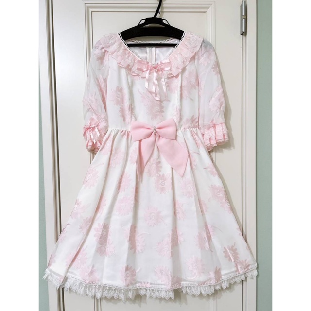 Angelic Pretty(アンジェリックプリティー)の★Angelic Pretty Elegant Floraワンピース★フラワー  レディースのワンピース(ひざ丈ワンピース)の商品写真