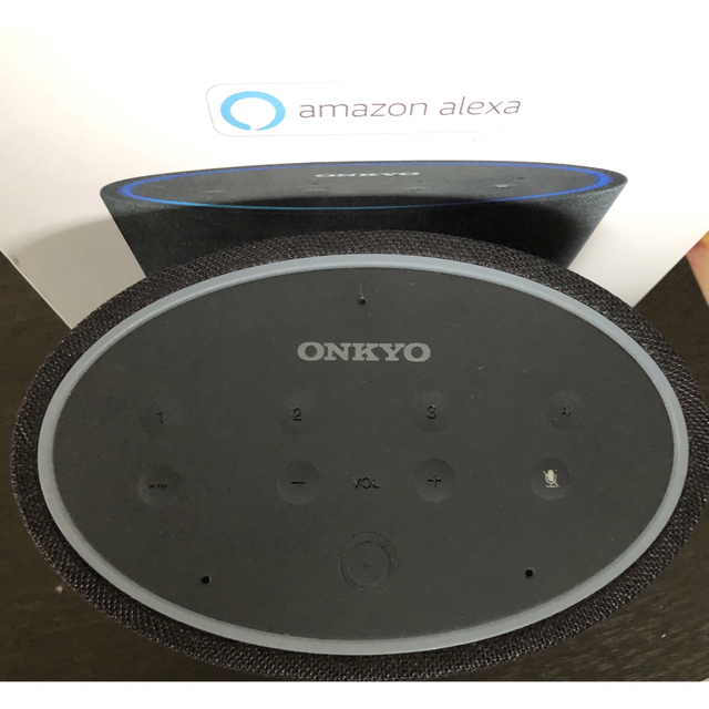 ONKYO スマートスピーカー　VC-PX30箱付き　オンキョー スマホ/家電/カメラのオーディオ機器(スピーカー)の商品写真