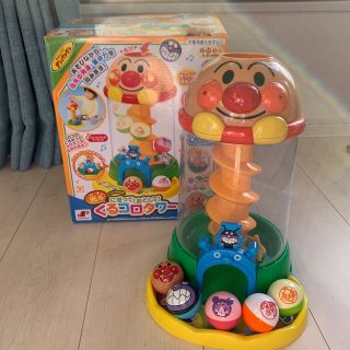 アンパンマン(アンパンマン)のアンパンマン♡光るくるコロタワー♡箱付き(知育玩具)