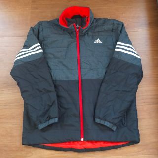 アディダス(adidas)のadidas ブラック✕グレー ジャンパー 160(ジャケット/上着)