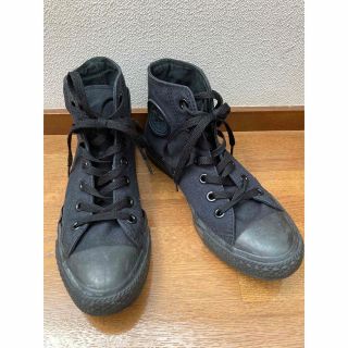 オールスター(ALL STAR（CONVERSE）)のコンバース　オールスター　ハイカットスニーカー　オールブラック(スニーカー)