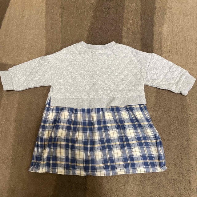 BOBSON(ボブソン)のドッキングワンピース キッズ/ベビー/マタニティのキッズ服女の子用(90cm~)(ワンピース)の商品写真