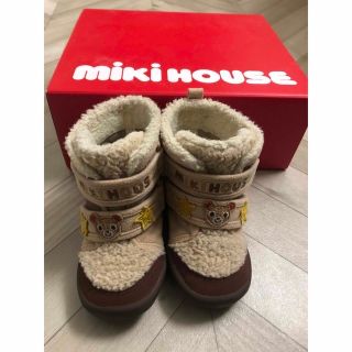 ミキハウス(mikihouse)のmiki HOUSE ブーツ14センチ(ブーツ)