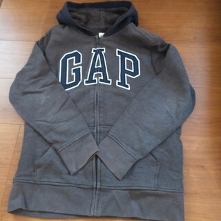 ギャップ(GAP)のGAP あったかボアパーカー グレー XXL(ジャケット/上着)