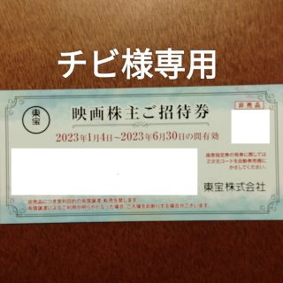 専用出品　東宝 株主優待 1枚(その他)