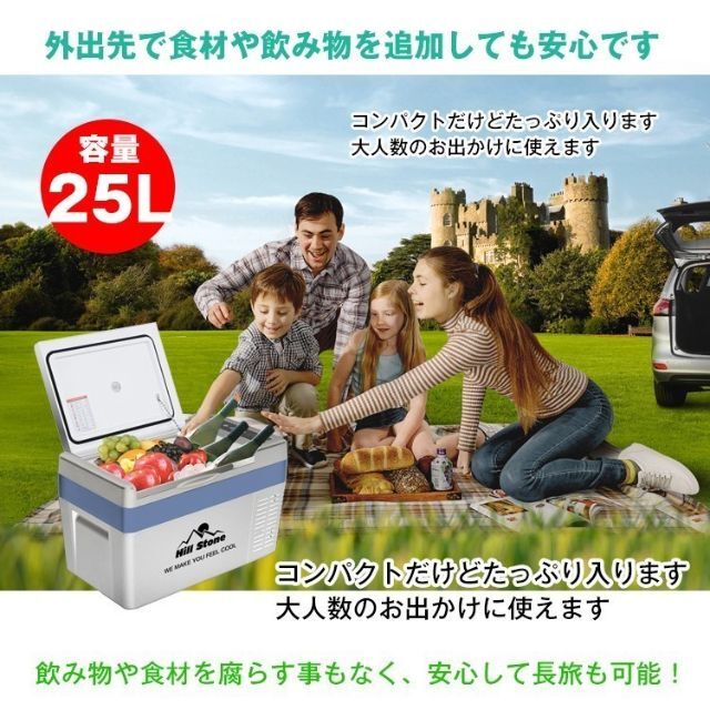 車載 冷蔵庫 冷凍庫 24V AC 保冷 ポータブル ミニ 小型　ee156