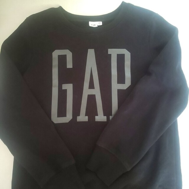 GAP(ギャップ)のGAP レディース トレーナー XXS 黒 レディースのトップス(トレーナー/スウェット)の商品写真