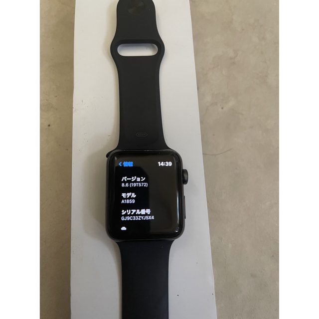 Apple Watch - Apple Watch3 GPSモデル 42mmの通販 by ムーミン's shop