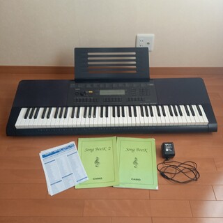 『CASIOカシオ　76鍵盤キーボードWK-245』スピーカー内蔵電子ピアノ