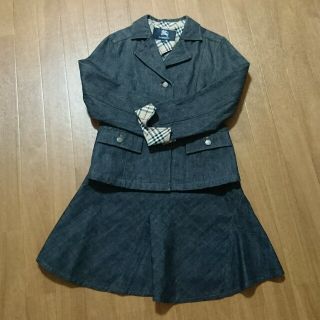 バーバリー(BURBERRY)のキューピーさま専用☆ BURBERRY セットアップ 150(ドレス/フォーマル)