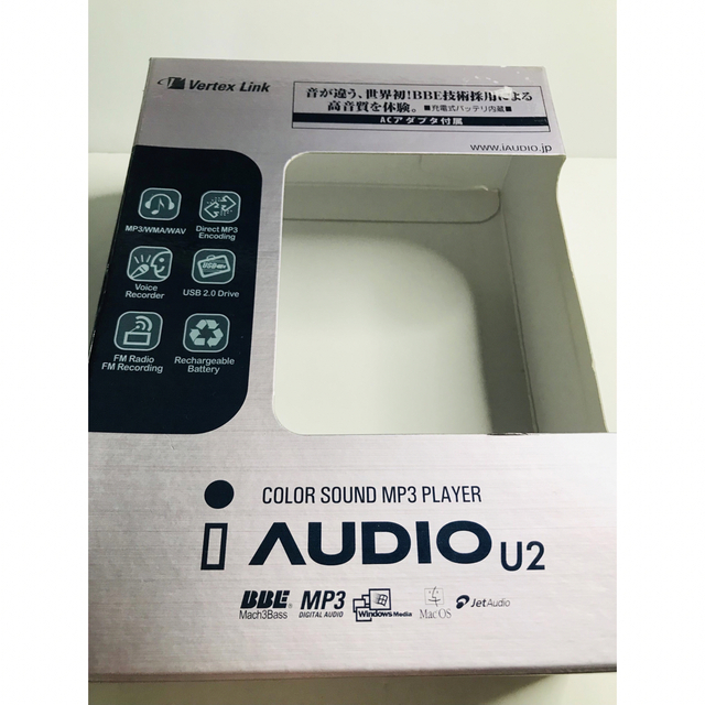iaudio U2 mp3プレイヤー 512MB 高音質 mp3エンコードの通販 by たかひ商店 WEB店｜ラクマ