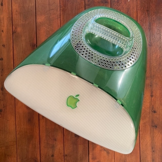 Apple(アップル)のiMac G3 グリーン ジャンク品 スマホ/家電/カメラのPC/タブレット(デスクトップ型PC)の商品写真