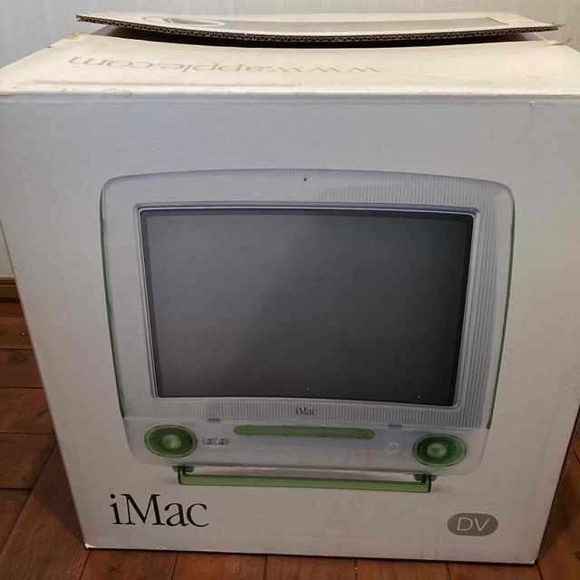 Apple(アップル)のiMac G3 グリーン ジャンク品 スマホ/家電/カメラのPC/タブレット(デスクトップ型PC)の商品写真