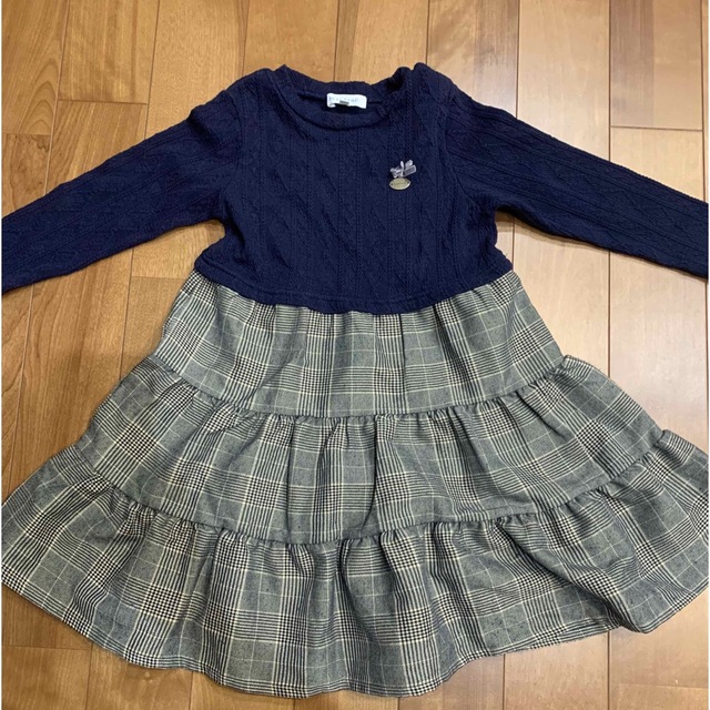 3can4on(サンカンシオン)の3カン4オン　　ワンピース キッズ/ベビー/マタニティのキッズ服女の子用(90cm~)(ワンピース)の商品写真