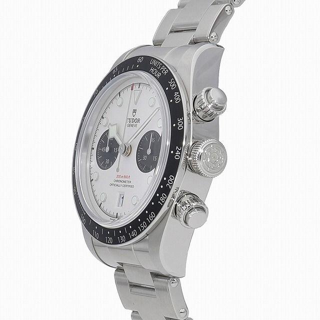Tudor(チュードル)の[t5556]チューダー ブラックベイ クロノグラフ ホワイト×ブラック 未使用 メンズの時計(腕時計(アナログ))の商品写真