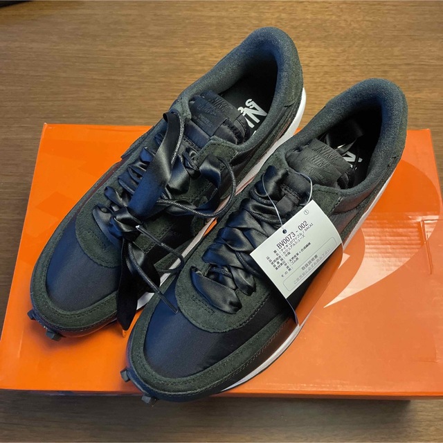 NIKE  LDWAFFLE/SACAI BLACK NOIR 27.5cm