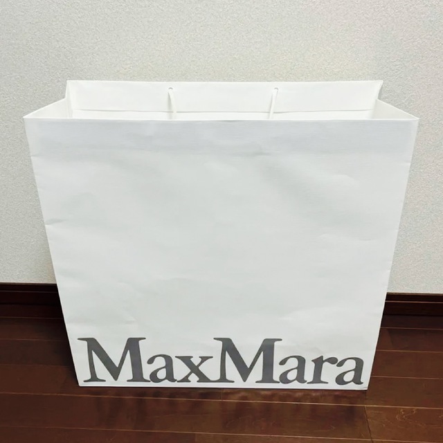 Max Mara(マックスマーラ)の2022マックスマーラ　テディベアコート　ガーメント　ハンガー　ショップ袋 レディースのジャケット/アウター(ロングコート)の商品写真