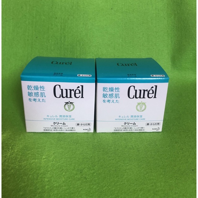 Curel(キュレル)のキュレル　クリーム　ジャー　90g 2個 コスメ/美容のスキンケア/基礎化粧品(フェイスクリーム)の商品写真