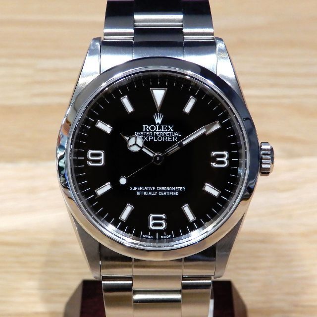 ROLEX(ロレックス)の超美品 ロレックス 研磨済み エクスプローラー1 P番 114270 オートマ メンズの時計(腕時計(アナログ))の商品写真