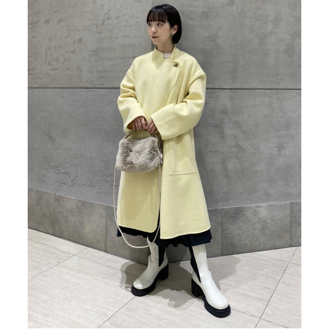 UNITED ARROWS - AEWEN MATOPH W/N スリット リバーコートの通販 by