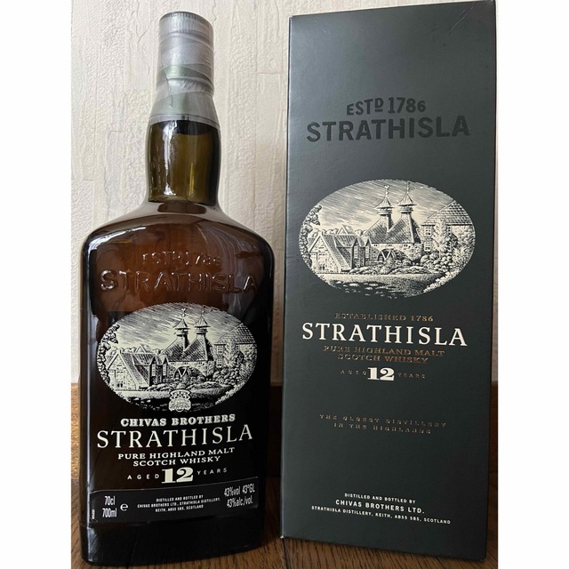終売品 超貴重】ストラスアイラ12年 旧ラベル 43度 700ml 【クーポン