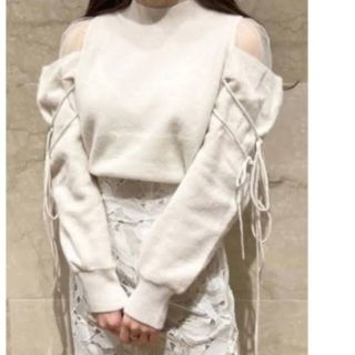 スナイデル(SNIDEL) シースルー ニット/セーター(レディース)の通販 スナイデル(SNIDEL) シースルー ニット/セーター(レディース)の通販