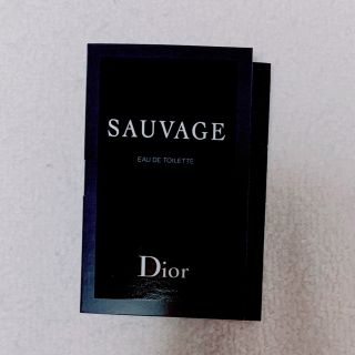 ディオール(Dior)の【新品未使用】Dior ソヴァージュ 1ml  オードゥ トワレ(香水(男性用))