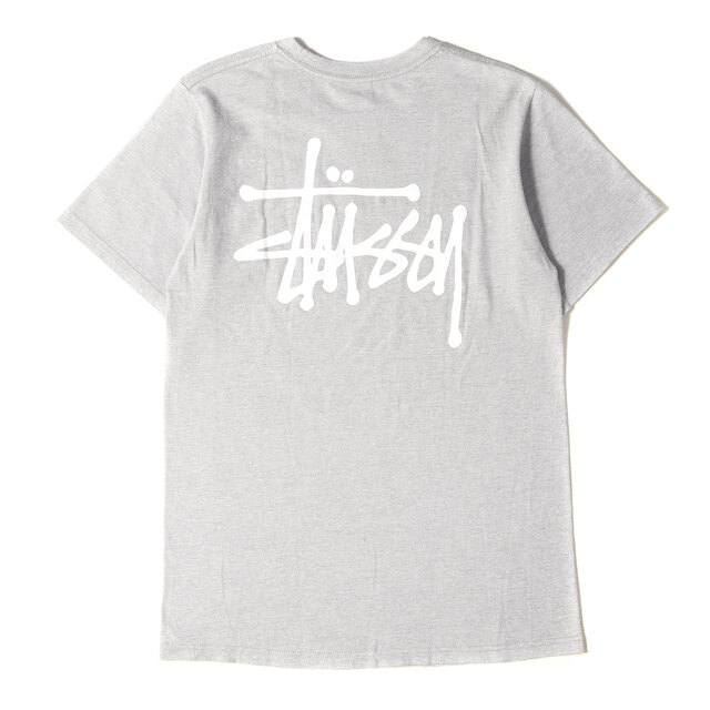 STUSSY ステューシー Tシャツ ストックロゴ クルーネックTシャツ